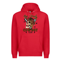 Red the lonely cowboy club Premium Hoodie - MaliasSmallBusiness
