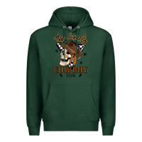 Sports Green the lonely cowboy club Premium Hoodie - MaliasSmallBusiness