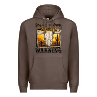 Coffee should've come with a warning Premium Hoodie - MaliasSmallBusiness