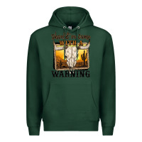 Sports Green should've come with a warning Premium Hoodie - MaliasSmallBusiness