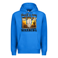 True Royal should've come with a warning Premium Hoodie - MaliasSmallBusiness