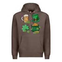 Coffee pot of gold Premium Hoodie - MaliasSmallBusiness