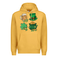 Mustard pot of gold Premium Hoodie - MaliasSmallBusiness