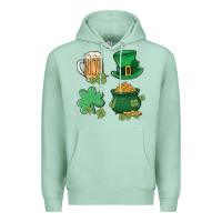 Seafoam pot of gold Premium Hoodie - MaliasSmallBusiness