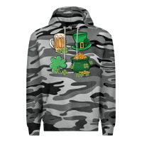 Slate Camo pot of gold Premium Hoodie - MaliasSmallBusiness