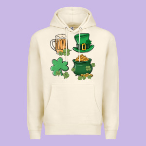 Pot Of Gold Premium Hoodie Designed By Maliassmallbusiness