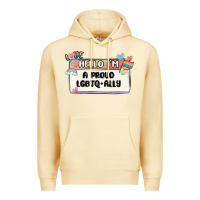 Pina Colada proud ally Premium Hoodie - MaliasSmallBusiness