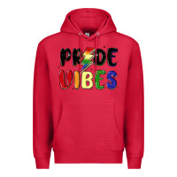 Cardinal pride vibes Premium Hoodie - MaliasSmallBusiness