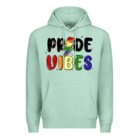 Seafoam pride vibes Premium Hoodie - MaliasSmallBusiness