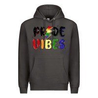 Smoke pride vibes Premium Hoodie - MaliasSmallBusiness