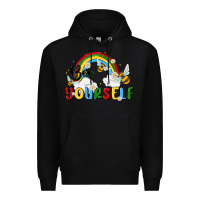 Black bee yourself Premium Hoodie - MaliasSmallBusiness