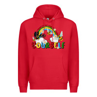 Red bee yourself Premium Hoodie - MaliasSmallBusiness