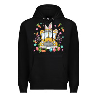 Black easter school bus Premium Hoodie - MaliasSmallBusiness