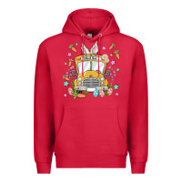 Cardinal easter school bus Premium Hoodie - MaliasSmallBusiness