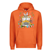 Carrot easter school bus Premium Hoodie - MaliasSmallBusiness