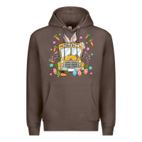 Coffee easter school bus Premium Hoodie - MaliasSmallBusiness