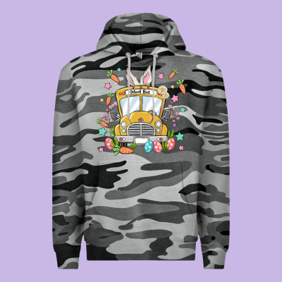 Premium Hoodie easter school bus