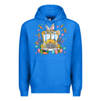 True Royal easter school bus Premium Hoodie - MaliasSmallBusiness