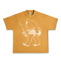 Peanut Butter bigfoot fishing adventure Urban Heavy Tee - tatanardila111
