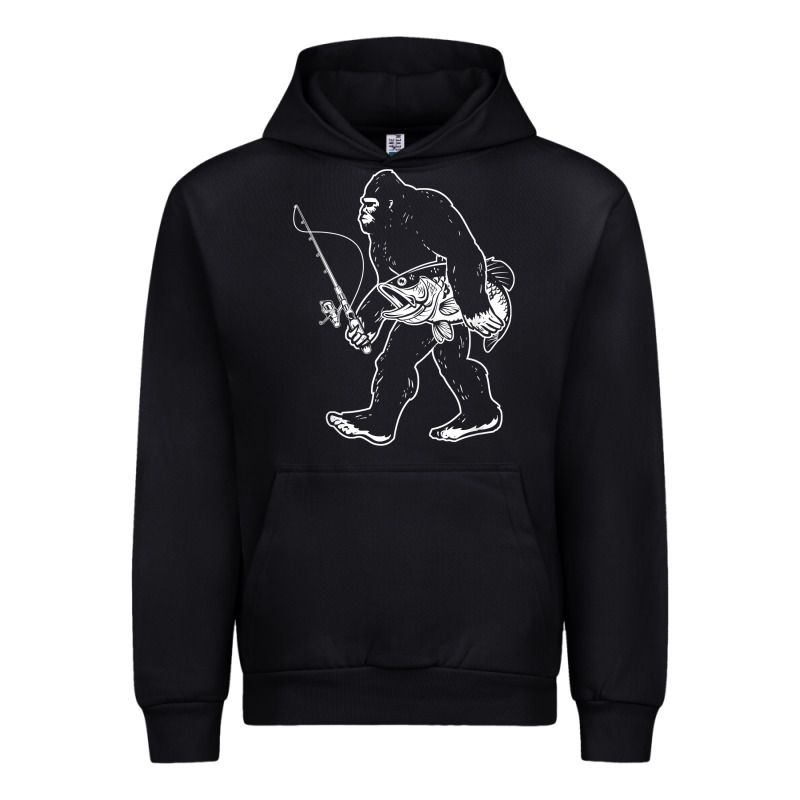 Bigfoot Fishing Adventure Urban Hoodie by tatanardila111 | Teevron