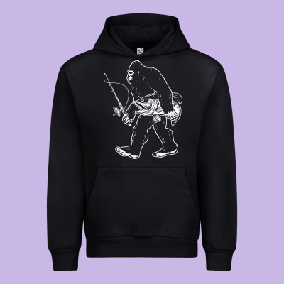 Urban Hoodie bigfoot fishing adventure