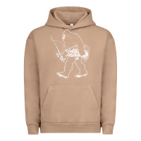 Pigment Burro bigfoot fishing adventure Urban Hoodie - tatanardila111
