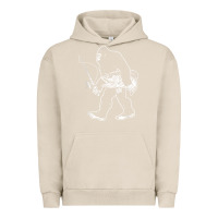 Pigment French Oak bigfoot fishing adventure Urban Hoodie - tatanardila111