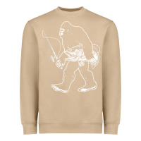 Mushroom bigfoot fishing adventure Heavyweight Sweatshirt - tatanardila111