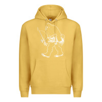 Antique Gold bigfoot fishing adventure Premium Hoodie - tatanardila111