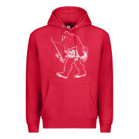 Cardinal bigfoot fishing adventure Premium Hoodie - tatanardila111
