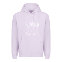 Lilac bigfoot fishing adventure Premium Hoodie - tatanardila111