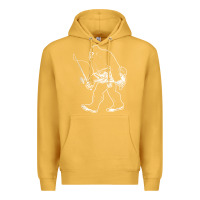 Mustard bigfoot fishing adventure Premium Hoodie - tatanardila111