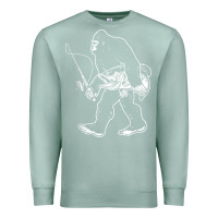 Seafoam bigfoot fishing adventure Premium Sweatshirt - tatanardila111