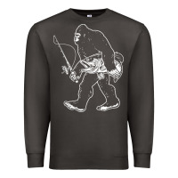 Smoke bigfoot fishing adventure Premium Sweatshirt - tatanardila111
