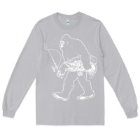 Moon Dust bigfoot fishing adventure Long Sleeve Tee - tatanardila111
