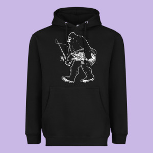 Bigfoot Fishing Adventure Heavyweight Hoodie Designed By Tatanardila111