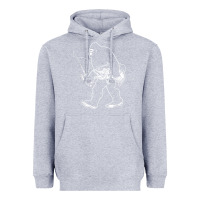 Heather Grey bigfoot fishing adventure Heavyweight Hoodie - tatanardila111