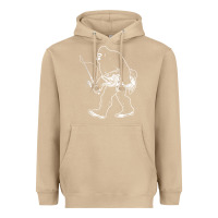 Mushroom bigfoot fishing adventure Heavyweight Hoodie - tatanardila111
