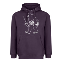 Plum bigfoot fishing adventure Heavyweight Hoodie - tatanardila111
