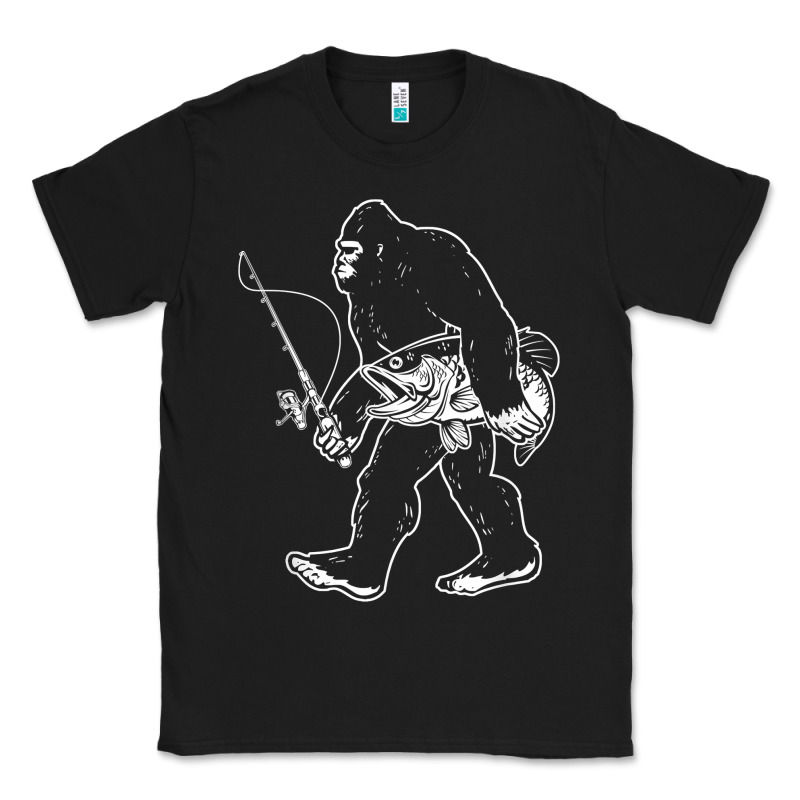 Bigfoot Fishing Adventure Classic Tee by tatanardila111 | Teevron