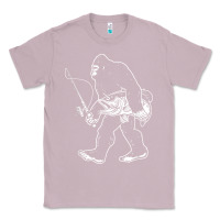 Lilac bigfoot fishing adventure Classic Tee - tatanardila111