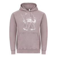 Vintage Zinc bigfoot fishing adventure Vintage Hoodie - tatanardila111