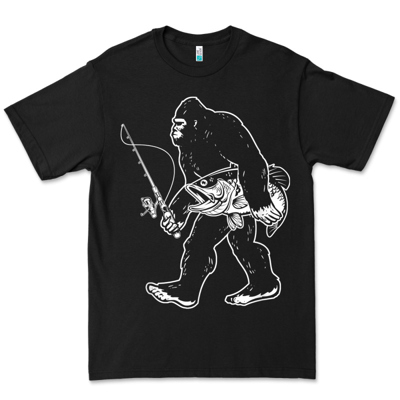Bigfoot Fishing Adventure Premium Tee by tatanardila111 | Teevron