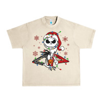 Sandshell spooky christmas character with lights Urban Heavy Tee - killa-kam