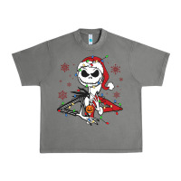 Tornado spooky christmas character with lights Urban Heavy Tee - killa-kam
