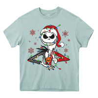 Arona spooky christmas character with lights Heavy Core Tee - killa-kam