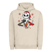 Pigment French Oak spooky christmas character with lights Urban Hoodie - killa-kam