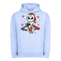 Pigment Grape Ice spooky christmas character with lights Urban Hoodie - killa-kam