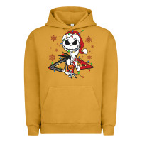 Pigment Peanut Butter spooky christmas character with lights Urban Hoodie - killa-kam