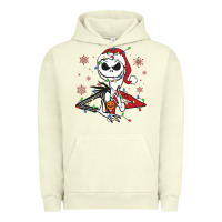 Pigment Pistachio spooky christmas character with lights Urban Hoodie - killa-kam